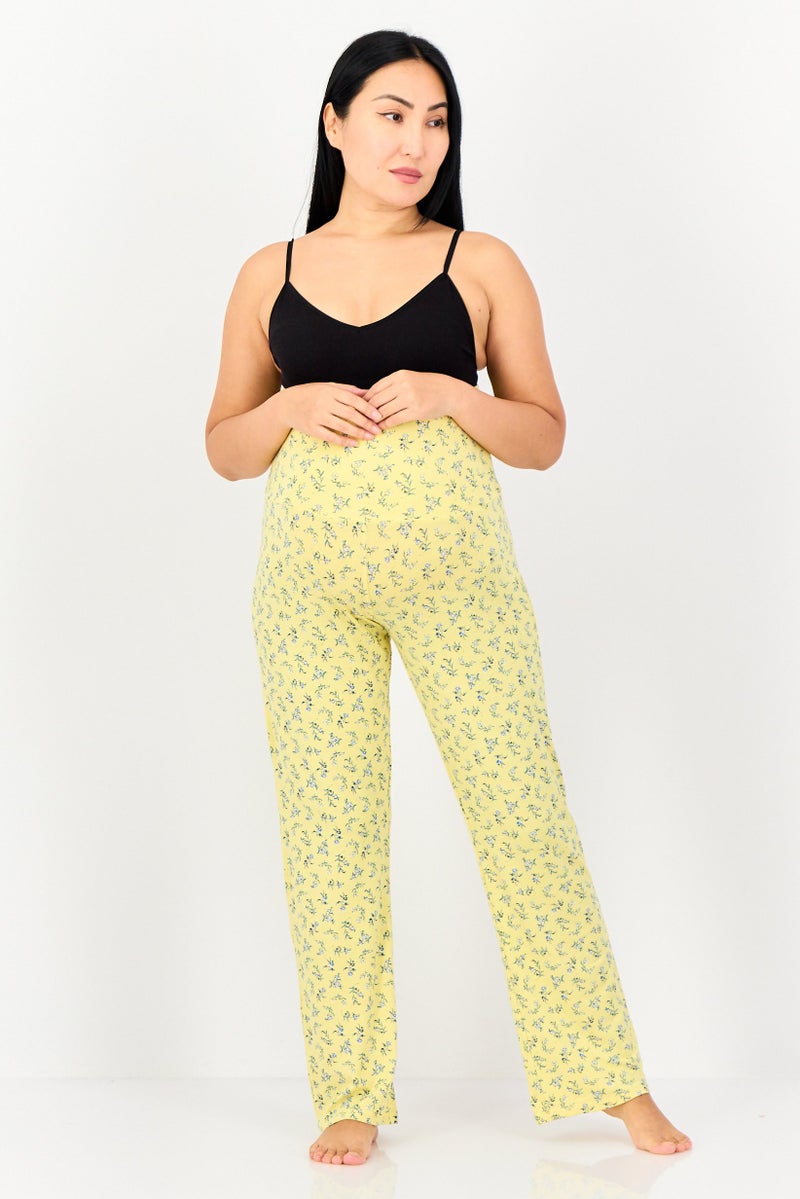 zivame Maternity Allover Print Pull On Pajamas, Multicolor - Image 4